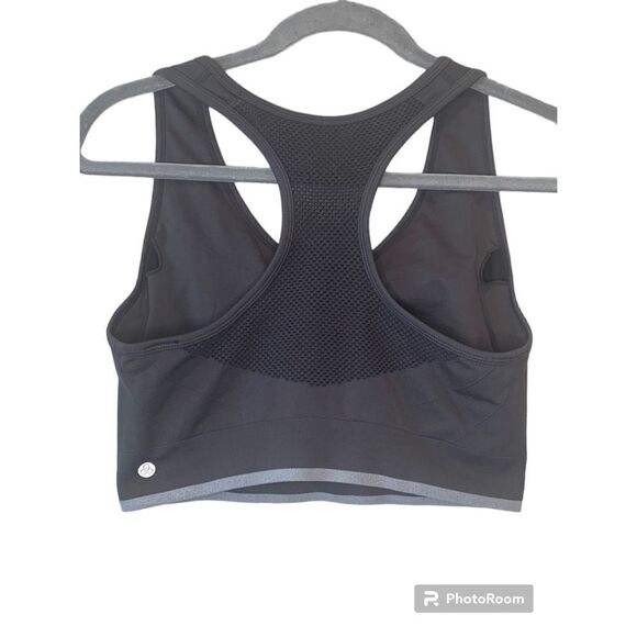 Zella Dark Grey Sports Bra Size L - Picture 2 of 3